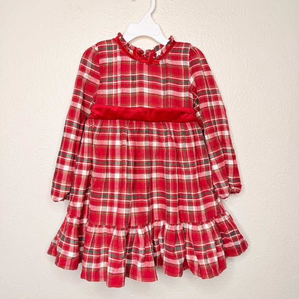 Tommy Bahama holiday red plaid dress with purse